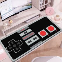 Retro Game Controller Mauspad Anti-Rutsch-Gummi XL Schreibtischmatte Büro Computer Großes Gaming-Zubehör HD Gamer Mousepad Playmat