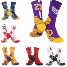 Professionelle Basketball Socken Männer Verdickte Mid-kalb Kinder Anti-slip Hohe-kalb Handtuch Unten Sport Socken Polypropylen Stoff