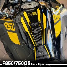 3D Moto Serbatoio Adesivo Rilievo del Carro Armato di Protezione Della Decalcomania Accessori Per F850GS F750GS F 750 850 GS 2020 2021 2022 2023 2024