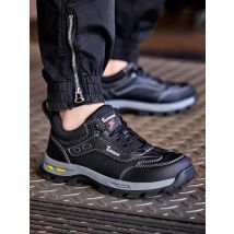 New men's safety shoes, puncture resistant work shoes, men's protective shoes, wear-resistant work boots  Tactical Boots