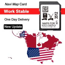 GM 8571 3512 Sat Nav Navigation GPS 32 GB SD-Karte Update 2024 für Buick Cadillac GMC Auto Nordamerika USA CAN MEX Karte Karte
