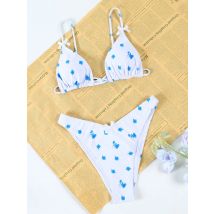 Zrtak Dreieck Bikini Set Frauen Badeanzug Halte Bikini sexy Bade bekleidung Tangas Badeanzüge drucken Farbe Beach wear brasilia nischen Biquini