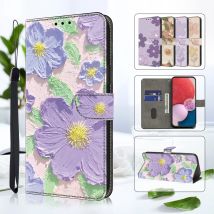 Magnetische Flip Wallet Ledertasche für Redmi 14C 14R 13C 12C 11A 10C 10A A4 A3 A2 A1 Plus Redmi Note 14 13 Pro Plus 4G/5G
