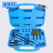 Set di detergenti per sedili iniettori di carburante diesel Kit di setole per detergenti per lavaggio Spazzole per pulizia Strumenti di riparazione automatica Strumento per la pulizia dell'auto