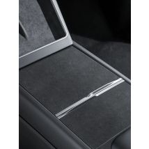 YZ Center Console Panel Sticker For Tesla Model 3 Y Juniper Highland Electrostatic Adsorption Sticker Suede Film Car Accessories