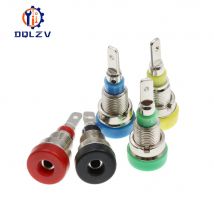 2MM Bananenbuchse 20A Kleine Laterne 6mm Stecker Panel Jack Adapter Stecker Reines Kupfer Hochspannungs-Stromversorgungsklemme