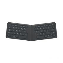 B.O.W HB188S-Y Foldable wireless Bluetooth keyboard, compact and portable, suitable for office use.