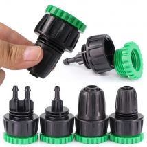 2PCS Tubo Da Giardino Rubinetto Connettore 1/2 "3/4" Filettatura Femmina a 4/7mm 8/11mm 16mm Adattatore Micro Gocciolamento Raccordi Per Tubi Giunti di Irrigazione