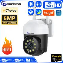 Smart Life 5MP WiFi Zwei-wege Audio Sicherheit IP Kamera Tuya App HD Smart Home PTZ Outdoor Home Drahtlose IP66 überwachung CCTV Cam