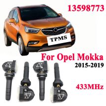 Sensore di monitoraggio della pressione dei pneumatici TPMS 13598773   Per Opel Mokka (J-A) (da 2015-09 al 2019-12) 433 MHz 13589601 22853740 13522629