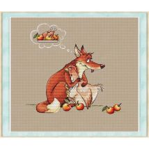 12131 Kreuzstich-Kits Sets für Stickerei Kreuz stich Kreuz stich komplettes Kit Stich Kreuz stich Set Nadel Kunst handwerk