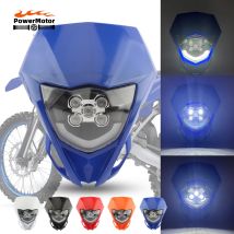 Moto HA CONDOTTO LA Piastra Del Faro per Yamaha WR YZ 250 450 Parti Faro Carenatura Dirt Bike Supermoto Enduro Motocross Accessori