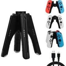 3 in 1 Joycon Ladegerät Griff für Nintendo Switch/oled Controller Ladegerät LED-Anzeige Ladestation Griff Griff