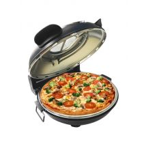 Klaif Electric Pizza Maker, 420℃, 1200 Watt, 5 Separate Temperature Levels, Flame Resistant Stone Plate 1200W 32cm