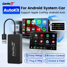 CarlinKit CCPA Wireless CarPlay per autoradio Android Wireless Android Auto Wireless Auto Connect Mirrorlink Smart USB Adattatore