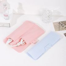 Tragbare, hitzebeständige Aufbewahrungstasche für Haar-Styling-Werkzeuge aus Silikon für Lockenstab, Glätteisen, Bürste, Reiseschutz