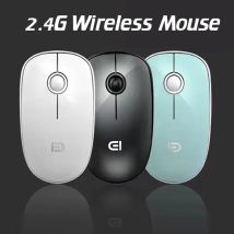 Neue kabellose Maus, leise, 2,4 g, tragbar, kompatibel mit Mäusen mit mehreren Systemen, einfaches Design, Maus, Computer und Zubehör