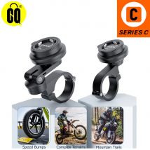 Vibrationsdämpfer für Motorrad und Fahrrad, Handyhalterung – universelle Stoßdämpfer-Lenkerklemme für iPhone/Samsung (Elektrofahrrad)