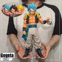 32 cm Dragon Ball Figur Gogeta Blau Anime Figuren Dbz Figur Pvc Statue Modell Puppe Sammeln Zimmer Decora Ornament Spielzeug geschenk