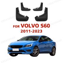 4 Stück Auto-Schmutzfänger für Volvo S60 2011–2023 2012 2013 2014, Kotflügel, Spritzschutz, Kotflügel, Schmutzfänger, Autozubehör