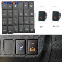 Auto LED DRL Licht Radar Power On Off Kamera Spiegel Schalter Taste für Mitsubishi Outlander Eclipse Cross 2018 Pajero Sport triton