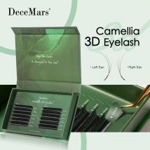DeceMars Camellia 3D-Wimpernverlängerung, fliegende Wimpern, ultimatives Volumen und Definition