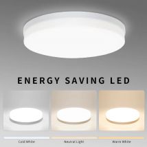 Ultradünne runde LED-Deckenleuchte, 100–240 V, hohe Helligkeit, sicher, energiesparend, einfache Deckenleuchten für Heimdekorationsbeleuchtung