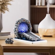 722PCS Stargateal Spazio Macchina da Viaggio Building Block Kit Film di fantascienza Arma Carrelli Mobili Modello Giocattoli Regali per I Bambini Fan