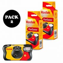 PACK 2 Kodak FUNSAVER 27 exposiciones- cámara desechable