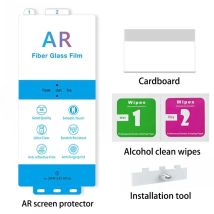 Pellicola salvaschermo AR da 2 pezzi per Samsung Galaxy S25 Ultra S24 Ultra S23 S22 Plus Pellicola AR trasparente antiriflesso Ultra HD non in vetro