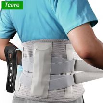 1-teilige Rückenstütze, verstellbarer Lendenwirbelstützgürtel, atmungsaktives Mesh-Design mit Lendenpolster, für Bandscheibenvorfall, Ischias, Skoliose