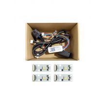 RGBW For BMW F32 F33 F36 4 series F82 M4 Pre LCI RGB multicolor LED Boards DRL Module daytime running lights 2013-2016