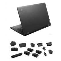 Schwarze Silikon-Stecker-Port-Abdeckung für Thinkpad P17 T540P W540 W541 T440P T430 X1 Extreme/P1 Gen 1/2/3 T470 T470S T570 X230T X260