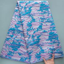 2025, neueste luxuriöse nigerianische Jacquard-Brokat-Spitze – französischer Tüll-Abendkleidstoff – perfekt für hochwertige Partykleidung S4511