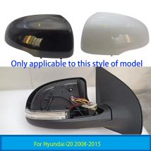 Für Hyundai i20 2008-2015 Auto Zubehör Rückspiegel Seitenspiegel Rückspiegel Gehäuse mit Sprühfarbe Farbe
