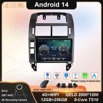 Per Volkswagen VW Polo MK4 6Q 9N 9 n3 2004 - 2009 autoradio Android Auto Multimedia lettore Video GPS Carplay QLED schermo Stereo