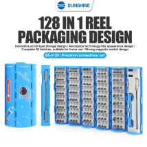 128 in 1 hochpräzisen Schrauben dreher Set für Handy Laptop Reparatur Sonnenschein SS-5120 starke magnetische Demontage Bolzen Treiber