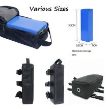 Elektro roller tasche Lithium-Batterie tasche hinten E-Bike Lithium-PVC-Batterie vorne hinten Tasche Fahrrad zubehör für MTB-Fahrrad tasche