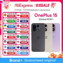 OnePlus 15 Unlocked Smartphone Snapdragon 8 Elite Gen 5 6.78'' 165Hz High Refresh Rate Screen Rear 50MP Triple Camera 7300mAh