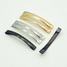 20PCS 8mm * 8,0 cm Plain Metall Rutsche Haarspange Snap Haarnadeln Bobby Pins Haarspangen Für DIY frauen Kopfbedeckungen Bleifrei Nickel Frei