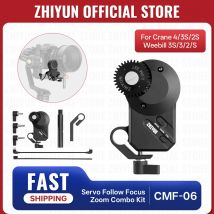 ZHIYUN Offizielles CMF-06 Servo Follow Focus Zoom Combo Kits für Crane 4/2S/3S / Weebill 3S/3/2/S Handstabilisator-Zubehör