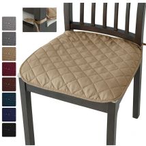 1PC Steppstuhl Sitzkissen Rutschfeste Esszimmerstuhl Abdeckungen Einfarbig Büro Hocker Sitzpolster für Hotel Hochzeit Restaurant