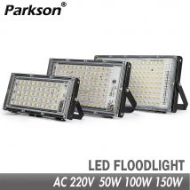 50W 100W 150W Led Flood Light IP65 Wodoodporny AC 220V Zewnętrzny reflektor Reflektor LED Reflektor uliczny Światła powodziowe ścienne