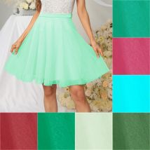 Maxi Tutu Tüll Petticoat Pink Multi ble Farben Mesh weichen kurzen Rock elastischen hohen Taille Kleid Unterrock für Party Tanz Ballett