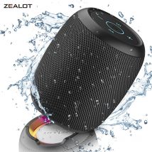 ZEALOT-S53 Portable Bluetooth Speaker Outdoor TWS Connection High Quality Sound IPX6 Waterproof 10 hours use time Speaker