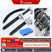 Podofo Strumento speciale per riparazione auto Ammortizzatore Compressore a molla Ammortizzatore Dispositivo di rimozione della molla Ammortizzatore Smontaggio della molla