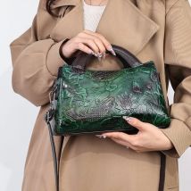 Light Luxury Retro Chinese Ethnic Women's Shoulder Bags High-end Gift-giving Printed Handbag New Multi-compartment Crossbody Bag