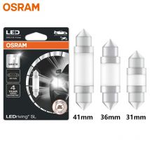 OSRAM LED C5W adorno 31mm 36mm 41mm LEDriving SL Advance 6000K blanco luz de señal LED para coche puerta Interior lectura lámpara de placa de matrícula
