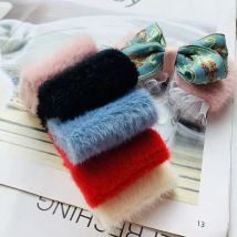 5 Yards 50mm Wool Cloth With Soft Nap Ribbon DIY Handmade Materials Headwear For Hair Bows Clothing Shoes Hat  Accessories