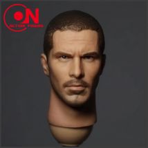 1/6 Scale John Connor Head Sculpt Carving Model Fit 12'' Male Soldier Action Figure Body Doll for Hobby Collection